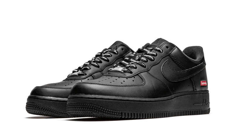 Nike Air Force 1 Low Black Supreme - Secured Stuff