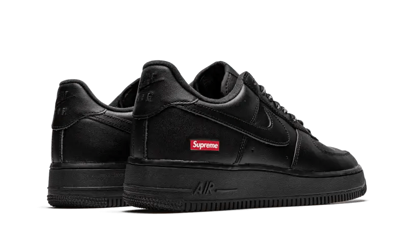 Nike Air Force 1 Low Black Supreme - Secured Stuff