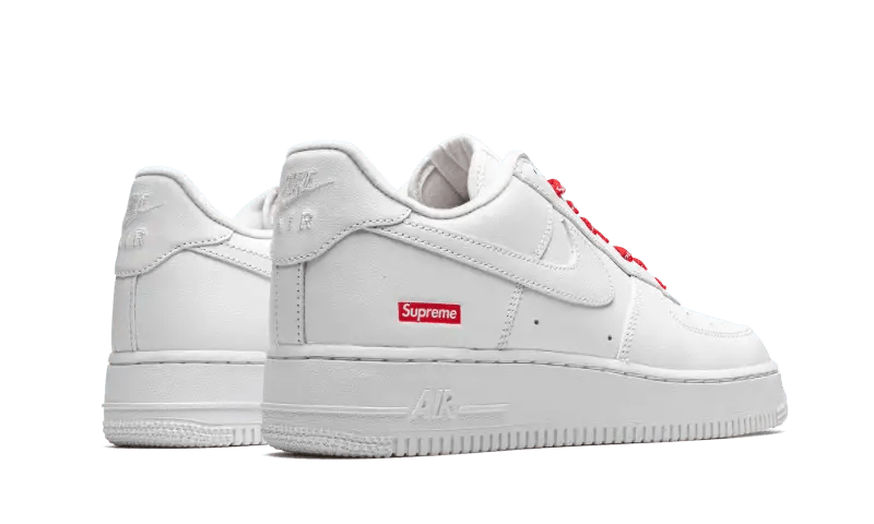 Nike Air Force 1 Low White Supreme - Secured Stuff