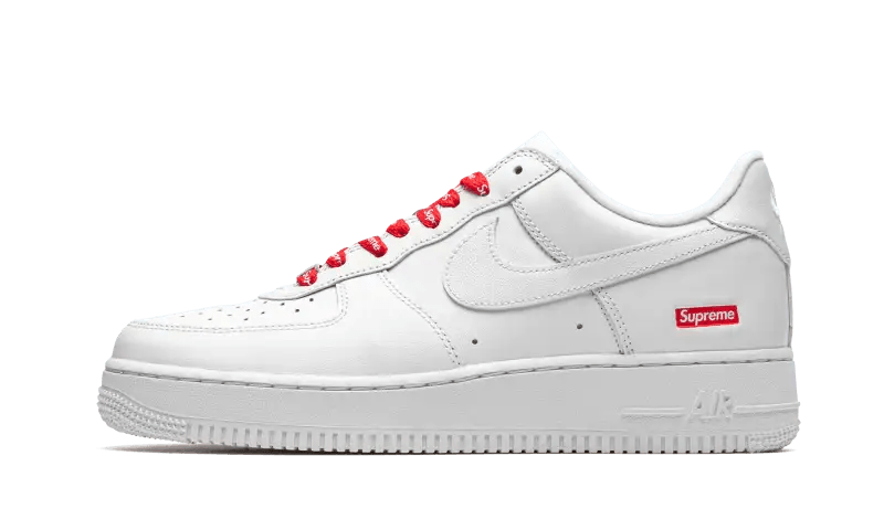 Nike Air Force 1 Low White Supreme - Secured Stuff