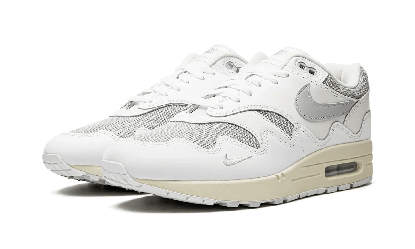 Nike Air Max 1 Patta White Grey - Secured Stuff