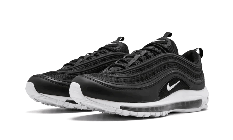 Nike Air Max 97 Black White Swoosh - Secured Stuff