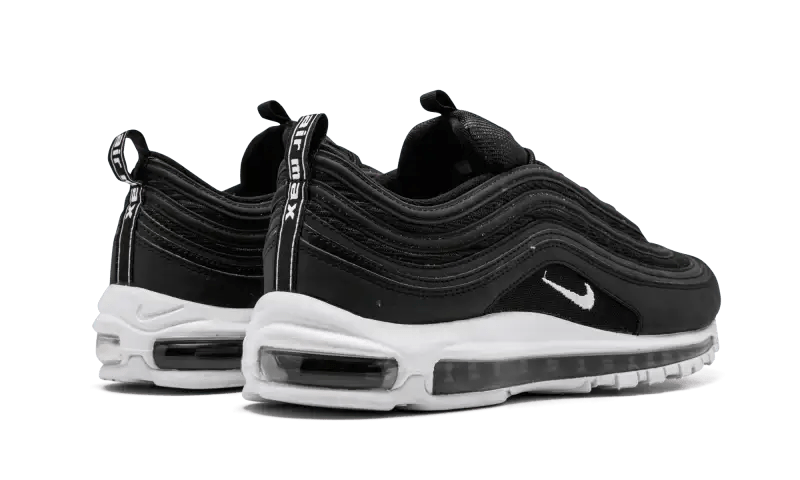 Nike Air Max 97 Black White Swoosh - Secured Stuff