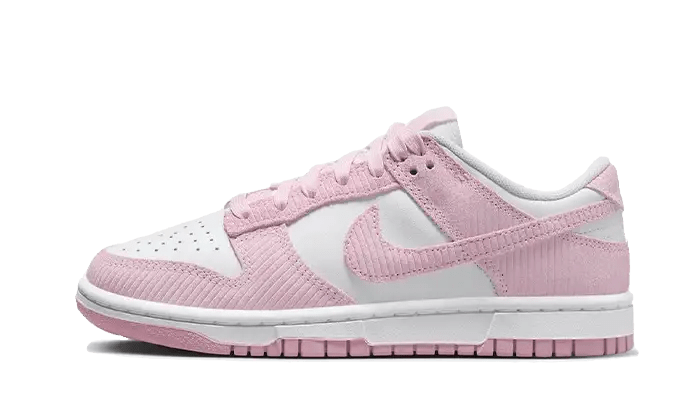 Nike Dunk Low Pink Corduroy - Secured Stuff