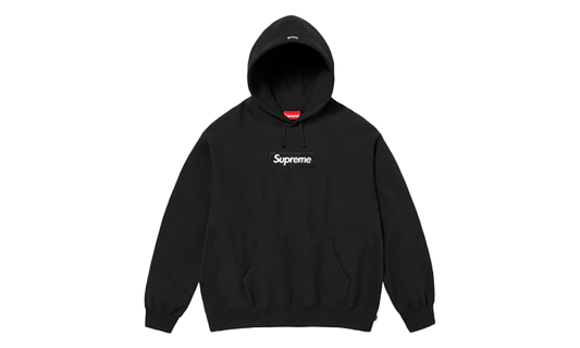 Supreme Box Logo Hooded Sweatshirt Black (FW23) - Secured Stuff