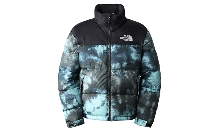 The North Face 1996 Retro Nuptse Jacket Wasabi Ice Print Męska - Secured Stuff