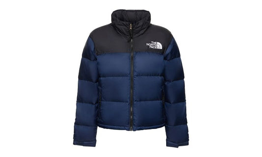 The North Face Womens Nuptse 700 Fill Jacket Navy Damska - Secured Stuff