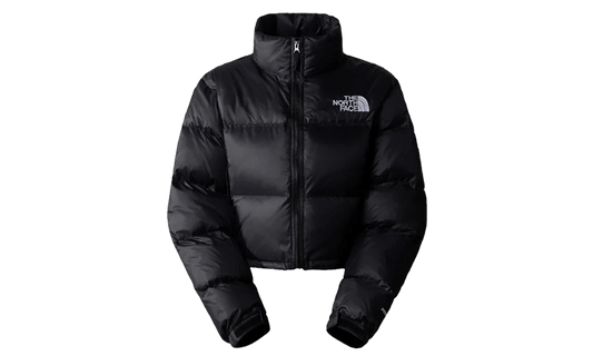 The North Face Womens Nuptse 700 Fill Short Jacket Black Damska - Secured Stuff