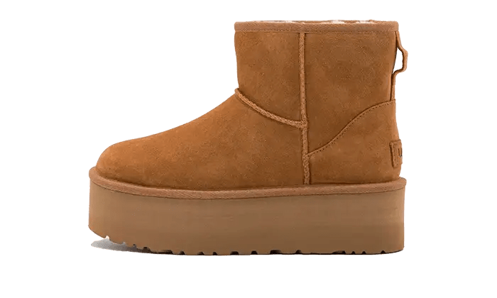 UGG Classic Mini Platform Boot Chestnut - Secured Stuff