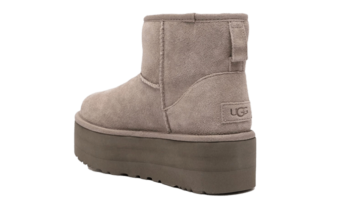 UGG Classic Mini Platform Boot Smoke Plum - Secured Stuff