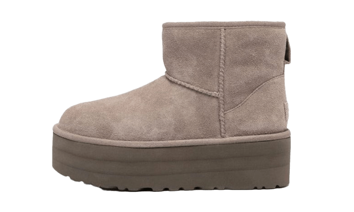 UGG Classic Mini Platform Boot Smoke Plum - Secured Stuff