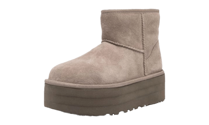 UGG Classic Mini Platform Boot Smoke Plum - Secured Stuff