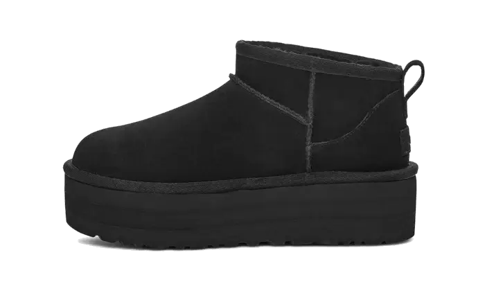 UGG Classic Ultra Mini Platform Black - Secured Stuff