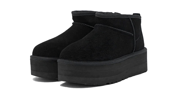 UGG Classic Ultra Mini Platform Black - Secured Stuff