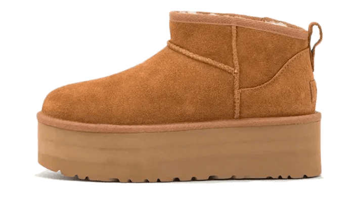 UGG Classic Ultra Mini Platform Chestnut - Secured Stuff