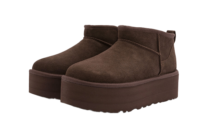 UGG Classic Ultra Mini Platform Chocolate Brown - Secured Stuff