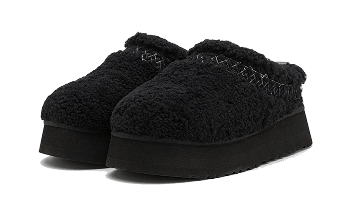 UGG Tazz Slipper Heritage Braid Black - Secured Stuff