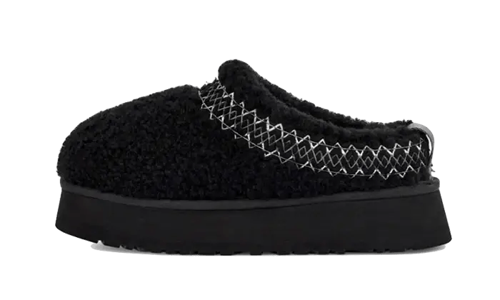 UGG Tazz Slipper Heritage Braid Black - Secured Stuff